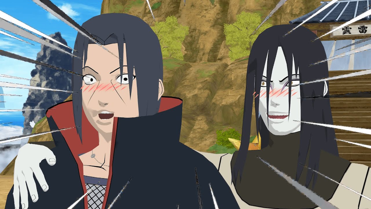 ITACHI ET OROCHIMARU MONTRENT LEURS ENGINS  