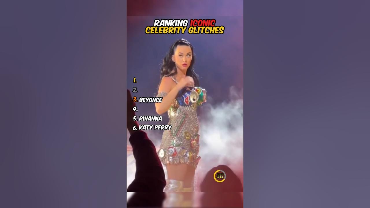 Ranking Iconic Celebrity Glitches Ranking Iconic Celebrity Glitches