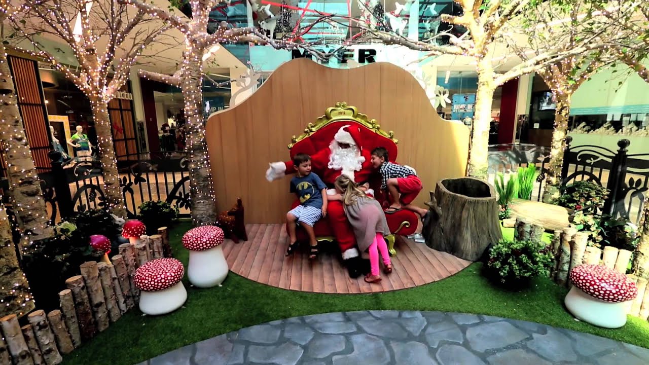 Robina Town Centre - Santa's Enchanted Forest - YouTube