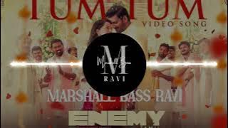 [BASS BOOSTED]Tum Tum - Video Song (Hindi) || Enemy || Vishal | Arya || Anand Shankar || Vinod Kumar