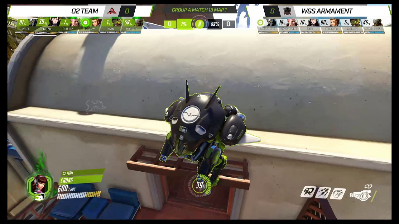12/24 O2 TEAM VS WGS ARMAMENT 1세트 | 5주차 3일 1경기 오버워치 컨텐더스 시즌3