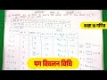 पग विचलन विधि से माध्य कैसे ज्ञात करें ? | Pag vichalan vidhi | Madhy #statistics  #class10th 
