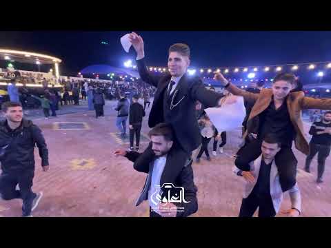 الفنان أحمد الإبراهيم و الفنان معاذ الحلبي أفراح بلدة حاس حفل زفاف العريس تركي مؤيد اليونس