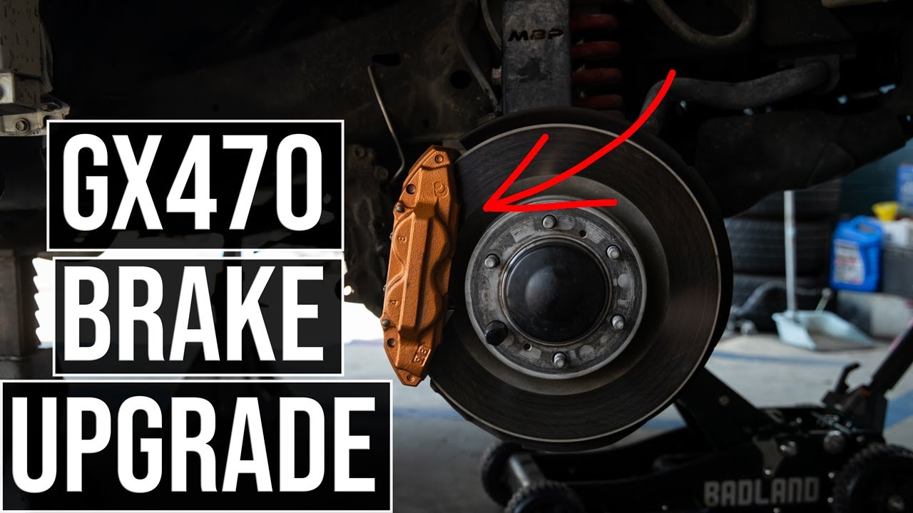 Upgrading My Lexus GX470 Brakes to GX460 Brake Caliper YouTube