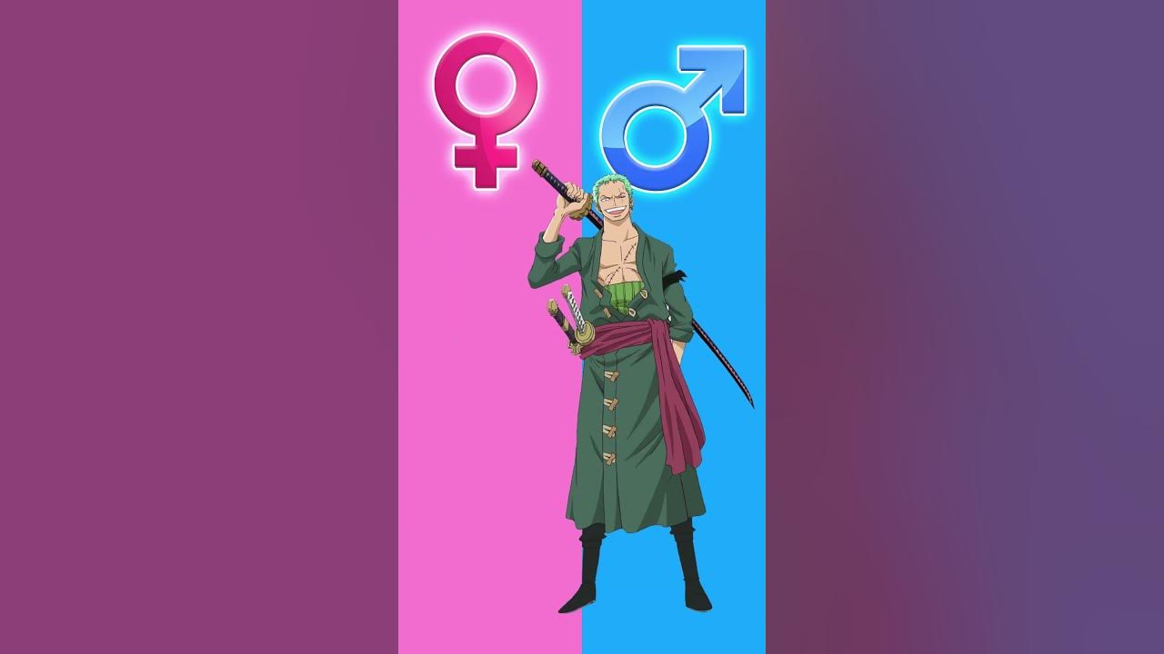 【One Piece】characters Gender swap #luffy #onepiece #zoro 【One Piece】characters Gender swap #luffy #onepiece #zoro