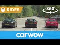 Ford Mustang V8 v Audi TT v BMW M235i 360 degree DRAG RACE | Head-to-Head