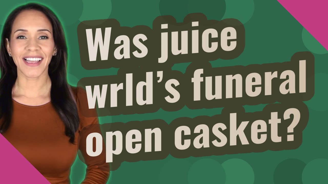 Was juice wrld's funeral open casket? YouTube