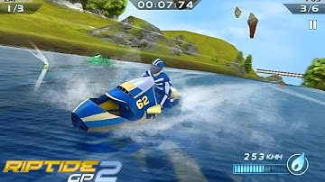 Riptide Gp2 Android Gameplay Walk Through | Best Boat Racing Game