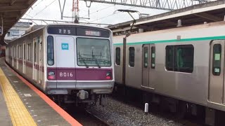 東京メトロ8000系【8116F】東武動物公園駅を発車する急行「南栗橋」行 #東京メトロ8000系 #メトロ8116F #東武動物公園駅