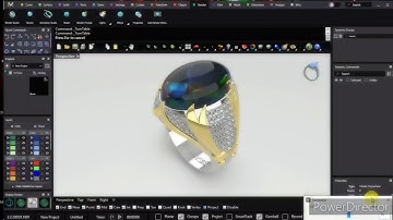 Matrix gold rendering video