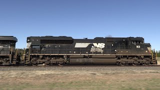 *The 3 Mile Pace Episode 1* NS P98 With An SD70ACe Leading The Way With K5LLA Horn Action!