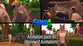 Sims 4 Animations | Animation Pack #90 | Werewolf Animations |Requested Animation Pack 9