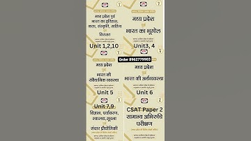 Drishti IAS MPPSC Prelims New Syllabus Paper 1 Paper 2 CSAT 2024-25 #mppscprelims2024 #drishtiias🔥✍️