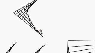 amazing optical illusion linerider with endless loop
