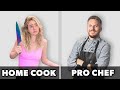 My Sister Vs. Professional Chef | Cooking Challenge