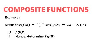 Composite Functions