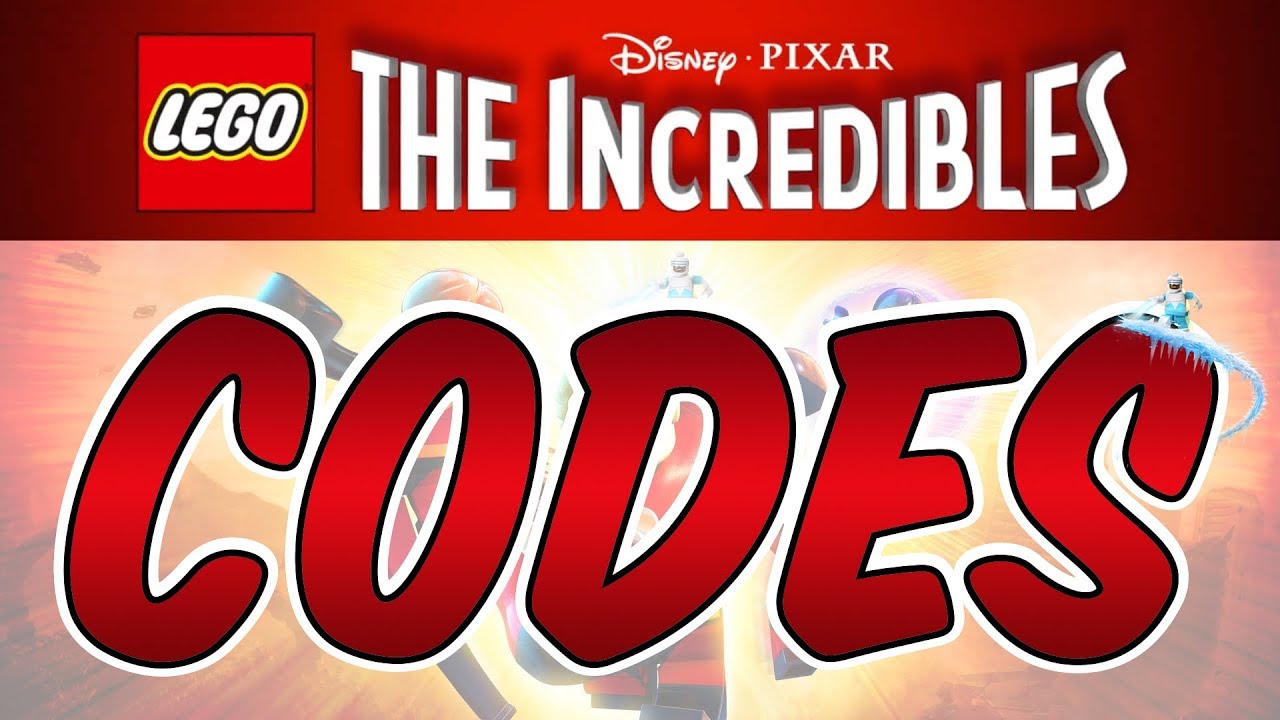 Codes for lego incredibles