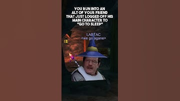 That one mate that says "good night" and logs into his alt 😂 #shorts #meme #WoW #Meme #makeba