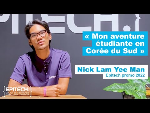 Mon aventure étudiante en Corée du Sud : rencontre avec Nick, Epitech promo 2022 (Saint-André)