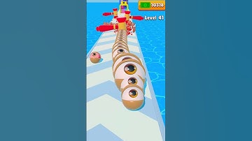 Eyes👀 ball stack 😍| best funny😝 gameplay🤣| shorts |#youtubeshorts #gaming #hypercasualgames #shorts