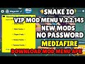 Snake io Mod Menu v2.2.145 | Unlocked All Skins, WallHack, GodMode, Unlimited Gems, Unlimited Coins,