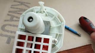 видео: Ремонт циркуляционного насоса посудомоечной машины. картинка: Ремонт циркуляционного насоса посудомоечной машины.