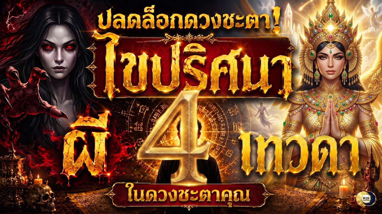 "ปลดล็อคดวงชะตา"ไขปริศนาภูตผีปีศาจและเทวดาในดวงชะตา ที่.4