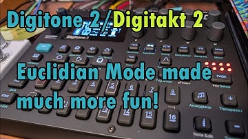 How the Euclidian P-lock System Works on Digitone 2/Digitakt 2 | Hanging With Hexwave