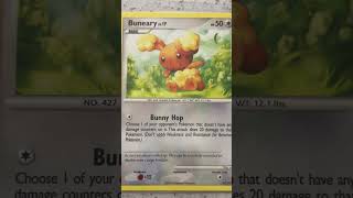 Buneary Pokémon Card Buneary Pokémon Card