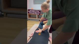 Prone Hip Flexor Stretch - Couples Thai Massage