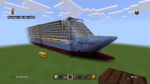Minecraft Symphony of The Seas tutorial part 9 (Building the Boardwalk area part 2)