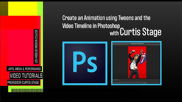 Adobe Photoshop Animation Tutorial - Tween and Video Timeline