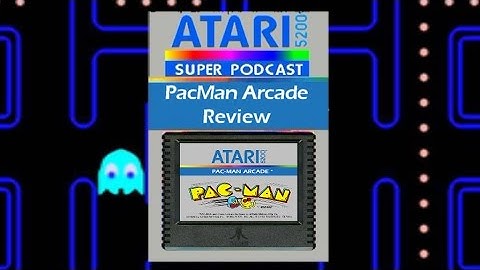 Atari 5200 Pac Man Arcade Review!