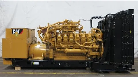 2019 New Caterpillar 750 kW natural gas generator, CAT G3512 engine EPA certified - CSDG # 2786