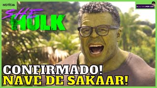 ÉPICO! FILHO DO HULK E A NAVE DE SAKAAR!! NOVO TRAILER E CENA DE SHE-HULK!  GUERRA MUNDIAL HULK!! 