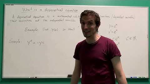 ECE 205 - 05- Notation and Classification of Differential Equations