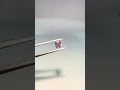 Natural Pink GIA Certified Diamond #gia #pinkdiamond #greendiamond #naturaldiamond