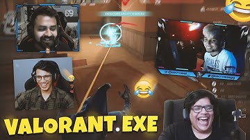 @tanmaybhat Roasts Me in Valorant ft. @8bitBinks69 and @GamerFleet