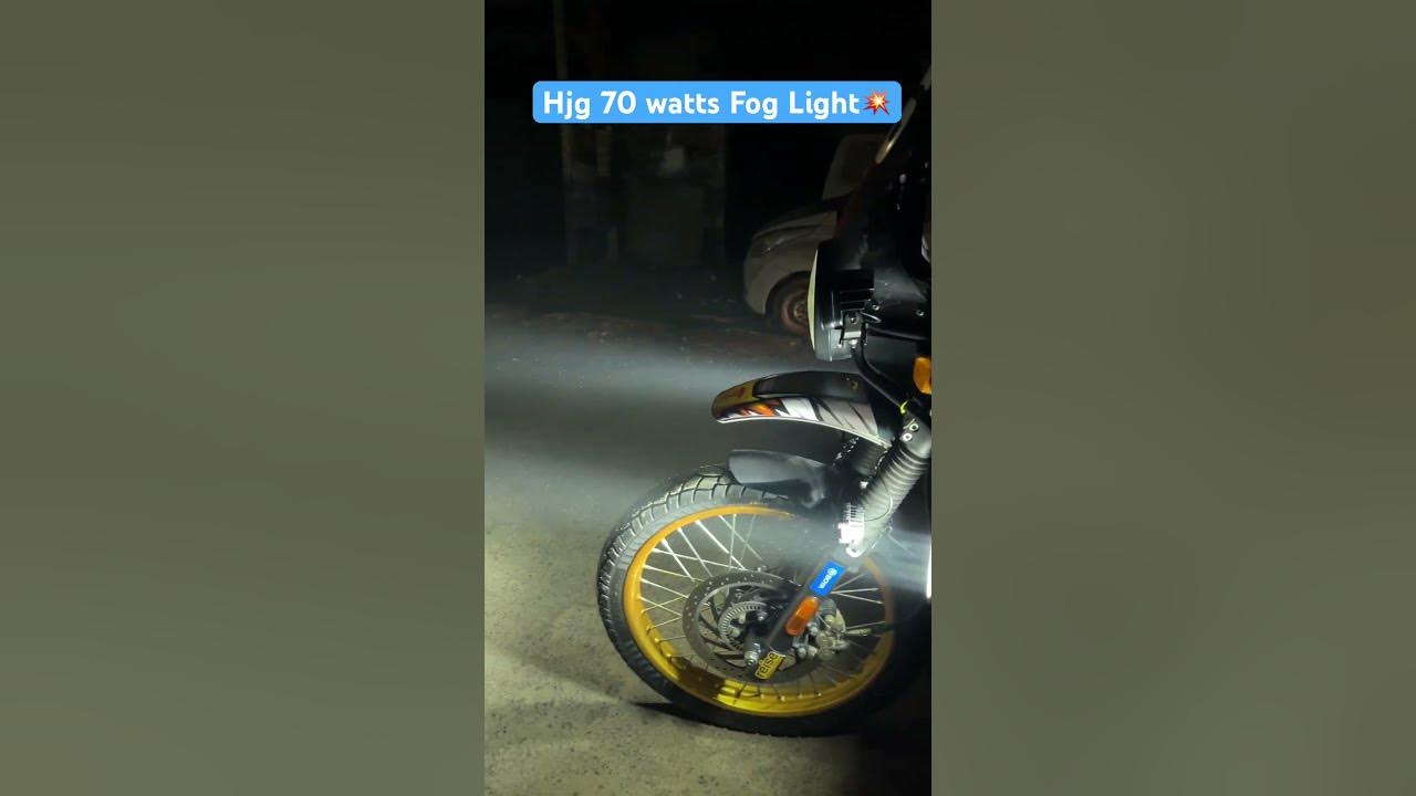 Hjg 70 watts Fog Light #hjg #foglights #hjgfoglight #round #light #powerful #bike #himbellvlogs Hjg 70 watts Fog Light #hjg #foglights #hjgfoglight #round #light #powerful #bike #himbellvlogs