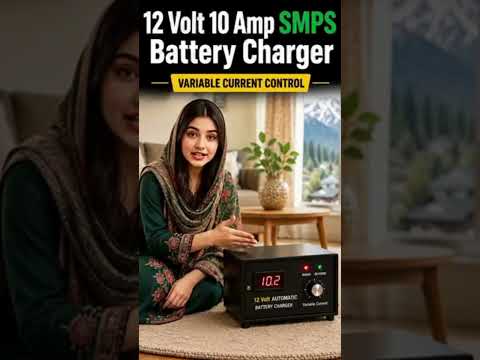 Samco Battery 12V 10A SMPS Battery Charger — Product Video
