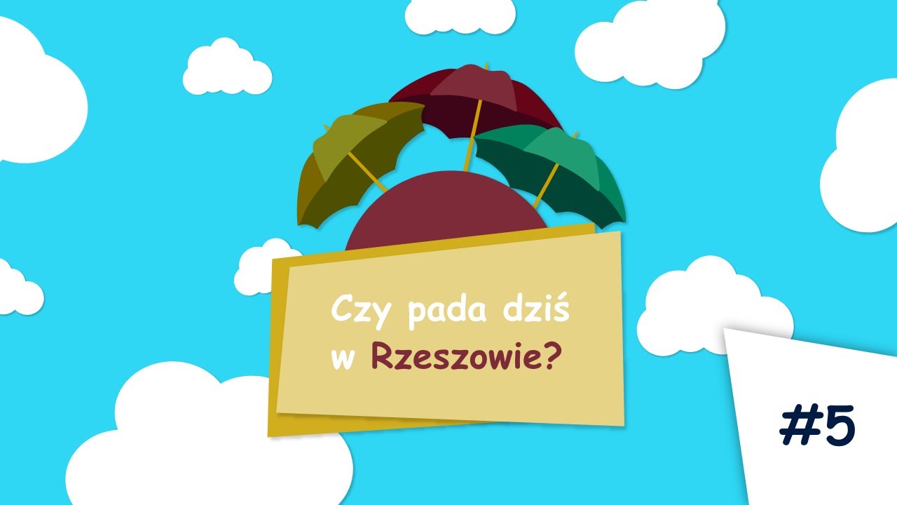 Czy pada dzisiaj w Rzeszowie? - #5  Intro Sequence z Remotion