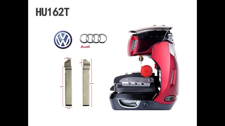 HU162T by inputting code VW & AUDI  2M2 TANK automatic key cutting machine