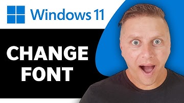 How to Change Font in Windows 11 | Windows Tutorial 2025