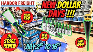 Harbor Freight Dollar Days Coupons Just Dropped! July 2nd to 15th