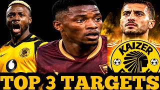 TOP 3 BIGGEST KAIZER CHIEFS TRANSFER TARGETS 2026 | Fiston Mayele, Mohamed Sherif & Langelihle Phili