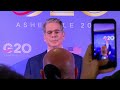 World financial leaders meet in Asheville for G20