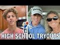 HIGH SCHOOL GOLF TRYOUTS at NEW SCHOOL | DID RYAN MAKE THE TEAM?
