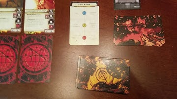 Doom 2016 board game part 1 - initial setup of training mission