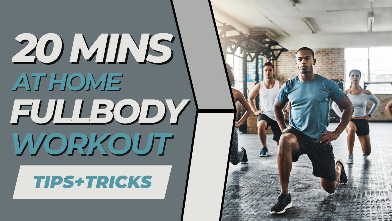20 Minute At Home FULL Body Workout - YouTube