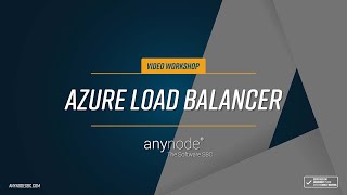 anynode 32 - Azure Load Balancer (Lastenausgleichsmodul)